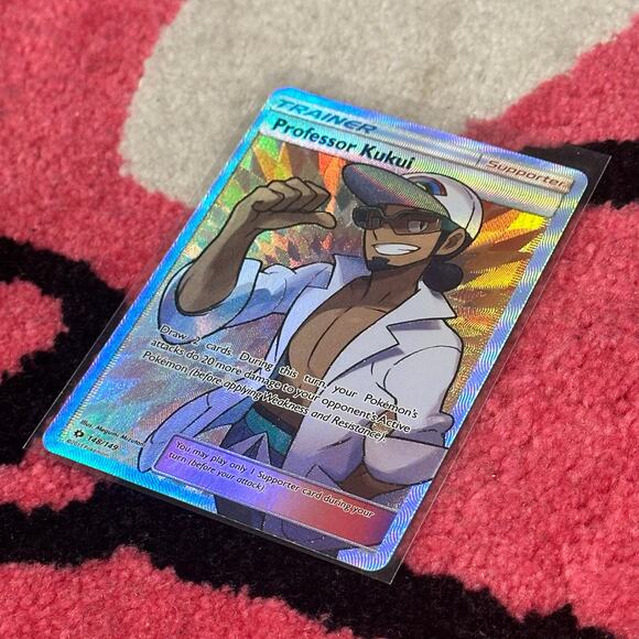Professor Kukui #148 – Pokémon TCG Sun & Moon – As Pictured - Picture 1 of 6